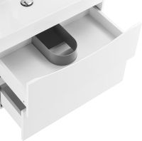 Тумба под раковину BelBagno Marino 60 MARINO-600-2C-SO-BL-P подвесная Bianco Lucido — фото 6, Тумбы под раковину