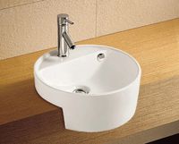 Раковина WeltWasser Deilbach 4003 44 10000003883 Белый глянец — фото 2, Раковины встраиваемые сверху