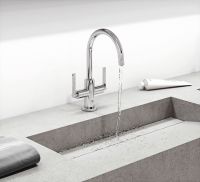 Смеситель для раковины Kludi Nova Fonte 201180515 Хром — фото 3, Смесители