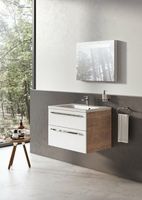 Зеркало Ravak Chrome 60 X000000968 с подсветкой Капучино — фото 2, Мебель для ванной