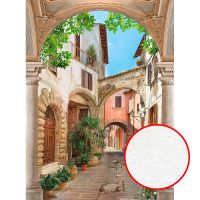 Фреска Ortograf Городской пейзаж 5074 Фактура бархат FX Флизелин (2*2,7) Разноцветный, Город — фото 1, Фрески