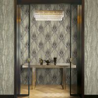 Обои Emiliana Parati Amuleto 83509 Винил на флизелине (1,06*10,05) Коричневый/Серый, Дамаск/Мрамор — фото 2, Обои для стен