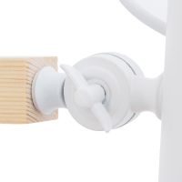 Люстра Artelamp Oscar A7141PL-3WH Белая Коричневая — фото 2, Люстры