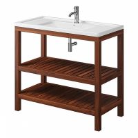 Товар: Тумба под раковину Creto Provence 105 9-1118W Wood - фото 2 Тумба под раковину Creto Provence 105 9-1118W Wood — фото 2, Тумбы под раковину