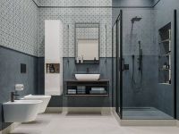 Керамогранит Kerama Marazzi Про Чементо Серый Светлый Матовый Обрезной DD504520R 60х119,5 см — фото 2, Керамогранит