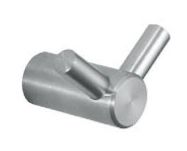 Крючок для ванной Nofer Roma 16821.S Матовый хром — фото 1, Крючки для полотенец