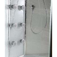 Товар: Душевая кабина Black&White Galaxy 90х90 5503900 с гидромассажем профиль Серебристый хром задняя стенка Белая - фото 5 Душевая кабина Black&White Galaxy 90х90 5503900 с гидромассажем профиль Серебристый хром задняя стенка Белая — фото 5, Душевые кабины