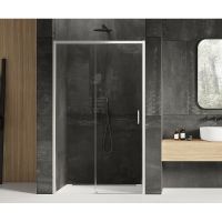 Товар: Душевая дверь New Trendy Prime Chrome 110 L D-0300A профиль Хром стекло прозрачное - фото 2 Душевая дверь New Trendy Prime Chrome 110 L D-0300A профиль Хром стекло прозрачное — фото 2, Душевые двери в нишу