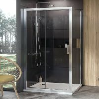 Товар: Душевая стенка Ravak 10° 10PS-80 9UV40C00Z1 профиль Хром стекло Transparent - фото 2 Душевая стенка Ravak 10° 10PS-80 9UV40C00Z1 профиль Хром стекло Transparent — фото 2, Боковые стенки