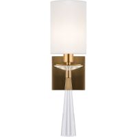 Настенный светильник Maytoni Neoclassic Bianco Белый Латунь Прозрачный арт-MOD224WL-01BS — фото 1, Бра