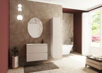 Тумба с раковиной Эстет Malta 80 ФР-00007058 подвесная Белая — фото 5, Тумбы с раковиной