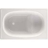 Стальная ванна BLB Europa Mini B05E 105x70 без гидромассажа — фото 1, Стальные ванны