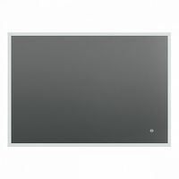 Товар: Зеркало Iddis Brick 100 с подсветкой Белый матовый - фото 2 Зеркало Iddis Brick 100 с подсветкой Белый матовый — фото 2, Зеркала в ванную комнату