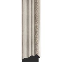 Зеркало Evoform Octagon 67х67 BY 3788 в багетной раме - Римское серебро 88 мм — фото 2, Мебель для ванной