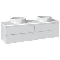 Тумба под раковину Jacob Delafon Madeleine 120 EB2085-J5 подвесная Белая глянцевая — фото 2, Тумбы под раковину