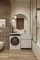 Тумба с раковиной Creto Cafor 110 R 19-W110R Белый глянец — фото 16, Тумбы с раковиной