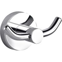 Двойной крючок Rav Slezak Colorado COA0102 Хром — фото 1, Крючки для полотенец