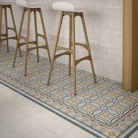 Керамический декор Equipe Caprice Saint Tropez Border 20х20 см — фото 2, Керамогранит