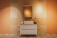 Зеркальный шкаф Silver Mirrors Киото-3 60 LED-00002824 с подсветкой Черный — фото 3, Зеркальные шкафы в ванную