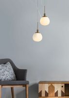 Товар: Подвесной светильник Maytoni Modern Erich MOD221-PL-01-N Белый Никель - фото 4 Подвесной светильник Maytoni Modern Erich MOD221-PL-01-N Белый Никель — фото 4, Подвесные светильники