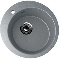 Кухонная мойка Ulgran Classic U-405-309 Темно-серая — фото 1, Кухонные мойки