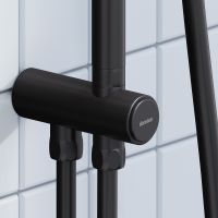 Товар: Душевая система Damixa Merkur 940000300 Черная матовая - фото 4 Душевая система Damixa Merkur 940000300 Черная матовая — фото 4, Душевое оборудование. Душевая программа