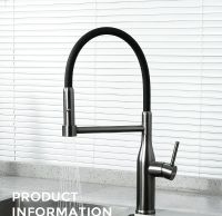 Товар: Смеситель для кухни Gappo G4398-51 Графит Черный - фото 2 Смеситель для кухни Gappo G4398-51 Графит Черный — фото 2, Смесители для кухни