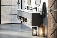 Товар: Тумба под раковину Excellent Tuto 60 MLEX.0101.600.GRBL подвесная Серый Дуб - фото 4 Тумба под раковину Excellent Tuto 60 MLEX.0101.600.GRBL подвесная Серый Дуб — фото 4, Мебель для ванной