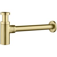 Сифон для раковины Timo 958/17L Золото матовое — фото 1, Сифоны для раковины