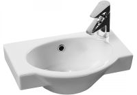 Раковина Santek Форум 45 R 1WH110545 Белая — фото 3, Мини-раковины