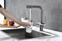 Товар: Смеситель для кухни Paulmark Serpentine Se213222-GM Вороненая сталь - фото 4 Смеситель для кухни Paulmark Serpentine Se213222-GM Вороненая сталь — фото 4, Смесители