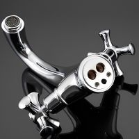 Смеситель для раковины Gappo G42 G1042 Хром — фото 4, Смесители