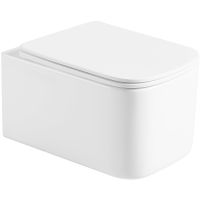 Унитаз Boheme Mane 970-SET-W подвесной Белый глянцевый с сиденьем Микролифт — фото 1, Унитазы