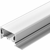 Профиль алюминиевый Arlight 035770 встраиваемый для натяжных потолков Серебристый — фото 1, Профили для светодиодных лент