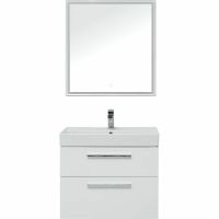 Комплект мебели для ванной Aquanet Nova 75 243255 подвесной Белый глянец — фото 1, Комплекты мебели для ванной