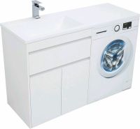 Товар: Тумба с раковиной Aquanet Токио 130 L 239215 Белая - фото 10 Тумба с раковиной Aquanet Токио 130 L 239215 Белая — фото 10, Тумбы с раковиной