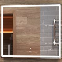 Зеркало Vigo Geometry Comfort 80 z.GEO.80.Comfort с подсветкой с сенсорным выключателем — фото 1, Зеркала в ванную комнату