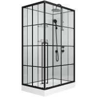 Товар: Душевая кабина Niagara Standart 120x80 R ST120/80/15QR/KL/BKT без гидромассажа - фото 1 Душевая кабина Niagara Standart 120x80 R ST120/80/15QR/KL/BKT без гидромассажа — фото 1, Душевые кабины