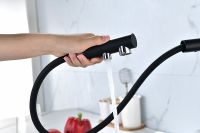 Смеситель для кухни Paulmark Serpentine Se213222-401 Антрацит — фото 18, Смесители для кухни