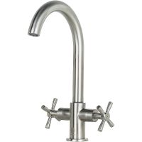 Смеситель для кухни Orange Mia M34-821Ni Никель — фото 1, Смесители для кухни