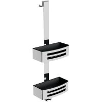 Полка Black&White Swan SN-5564 5564sn0 Хром — фото 1, Полки для ванной и душа