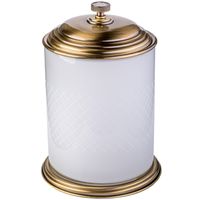 Ведро для мусора Boheme Royal Cristal 10934-BR Бронза — фото 1, Мусорные ведра