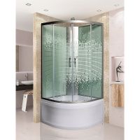 Душевая кабина Мономах Б/К 100x100x44 С МЗ 10000005788 без гидромассажа — фото 3, Душевые кабины