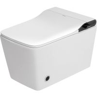 Унитаз биде Abber Rechteck AC1215S подвесной с сиденьем Микролифт — фото 2, Умные унитазы