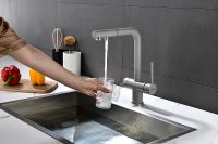 Товар: Смеситель для кухни Paulmark Serpentine Se213222-DG Графит - фото 14 Смеситель для кухни Paulmark Serpentine Se213222-DG Графит — фото 14, Смесители для кухни