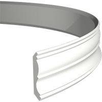 Карниз гибкий Европласт 1.50.161 2000x82x91 мм — фото 1, Карнизы