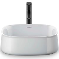 Раковина-чаша Duravit Zencha 42 2373420079 Белая — фото 2, Раковины накладные