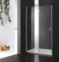 Душевая дверь Cezares Bergamo 120 L BERGAMO-B-12-120-C-Cr-L-IV профиль Хром стекло прозрачное — фото 2, Душевые двери в нишу