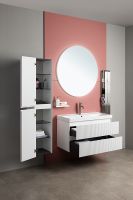 Товар: Тумба под раковину Aquanet Альтера 100 337157 подвесная Белая матовая - фото 13 Тумба под раковину Aquanet Альтера 100 337157 подвесная Белая матовая — фото 13, Мебель для ванной