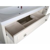 Товар: Комплект мебели для ванной ASB-Woodline Кастелло 100 Бежевый - фото 5 Комплект мебели для ванной ASB-Woodline Кастелло 100 Бежевый — фото 5, Мебель для ванной